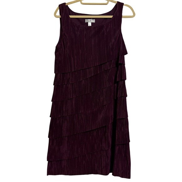 dressbarn Dresses & Skirts - dressbarn Purple Layered Dress